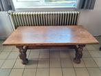 Salontafel in vol hout, Huis en Inrichting, Ophalen, Gebruikt, 100 tot 150 cm, 50 tot 75 cm
