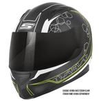 S-Line — S448 integraalhelm Mat Zwart/Fluo Geel, Motoren, Verzenden, Nieuw met kaartje, Integraalhelm