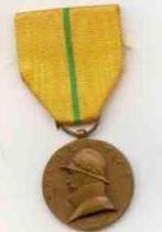 Medaille: ALBERTUS REX 1909-1934, Ophalen of Verzenden, Brons