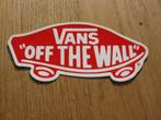 Skateboard Vans Off The Wall 11 x 5 cm Sticker, Ophalen of Verzenden, Nieuw, Merk