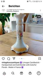 Limoges kandelaar, Antiek en Kunst, Ophalen of Verzenden