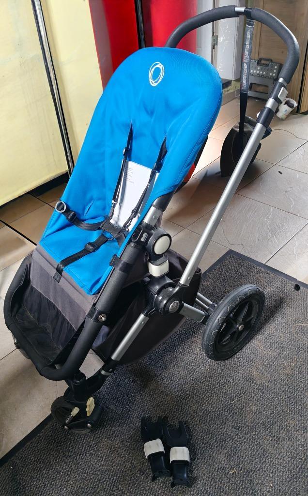 Bugaboo 3 in 1, Kinderen en Baby's, Kinderwagens en Combinaties, Gebruikt, Combiwagen, Bugaboo, Verstelbare duwstang, Ophalen