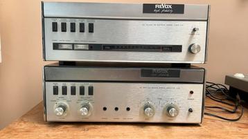 COLLECTEURS REVOX D'ÉPOQUE A76 + A 78 RARES (1968-1971), Enlèvement, Utilisé