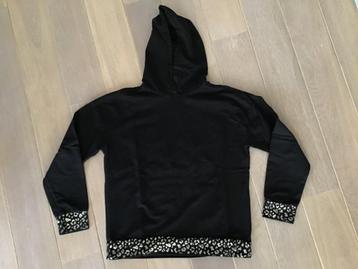 Sweat a capuche fille noir OVS 13-14 ans 164 cm 