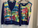 blauwe twinset van Mayerline ta M/L, Mayerline, Blauw, Maat 42/44 (L), Ophalen of Verzenden