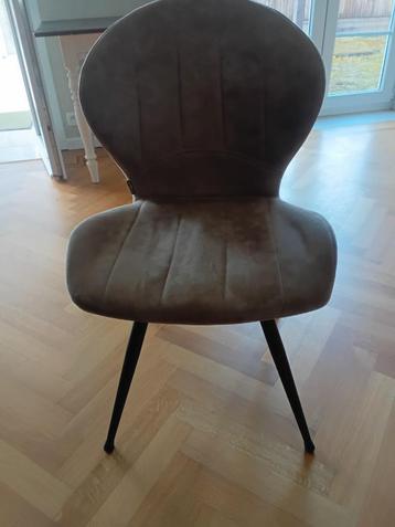 lederen eetkamerstoelen, Enlèvement ou Envoi, Comme neuf, Brun, Cinq, Six Chaises ou plus