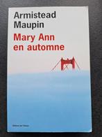 Mary Ann en automne - Armistead Maupin, Livres, Utilisé, Enlèvement ou Envoi, Amérique, Armistead Maupin