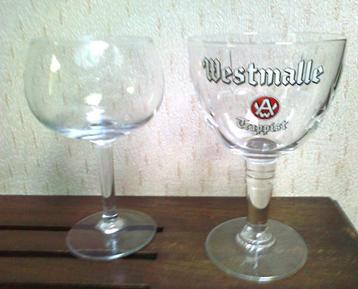 Verre à bière Trappist Westmalle, Enlèvement ou Envoi, Comme neuf, Verre à bière