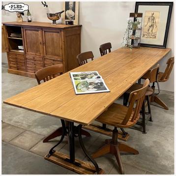 Grote industriële tafel (283,5 cm lang) - eettafel - SALE!!! beschikbaar voor biedingen