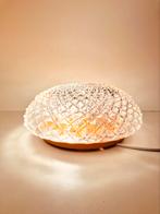 FUNKY 70’s FLOWER PLAFOND / MUURLAMP (Zie Beschr.), Ophalen of Verzenden, Zo goed als nieuw, Glas, 70's Vintage Flower Power Space Age