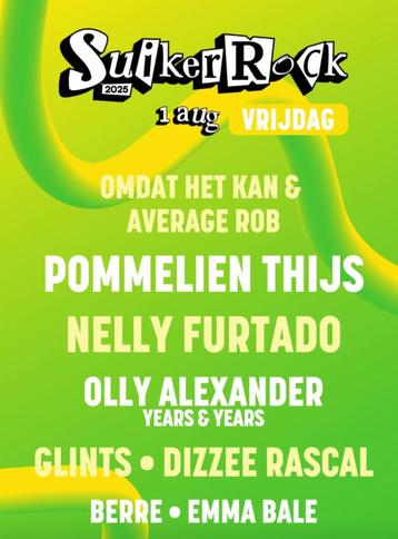 tickets suikerrock, Deux personnes