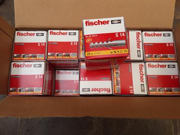 20 boîtes de  chevilles 14mm  fischer 