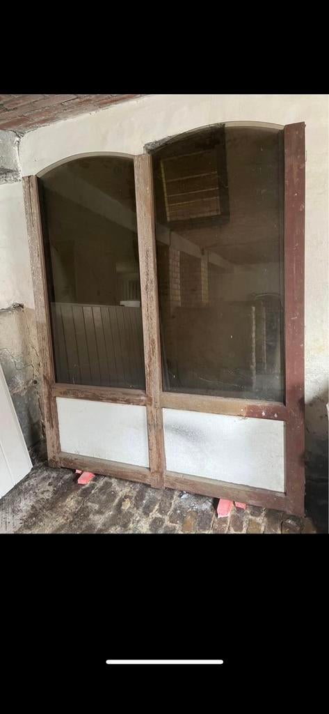 Houten windscherm, Ophalen, Gebruikt