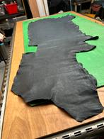 Donker blauw halve huid 1.0 mm dikte soepel en glad A-160, Enlèvement ou Envoi, Comme neuf, Bleu