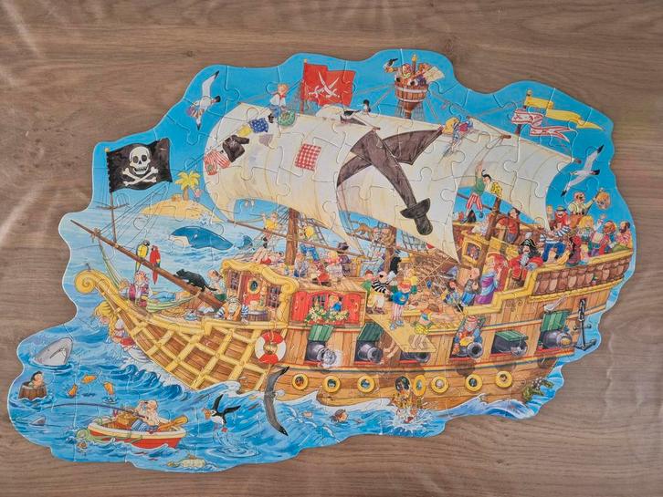GALT puzzel Piratenboot (80 stuks), Enfants & Bébés, Jouets | Puzzles pour enfants, Enlèvement