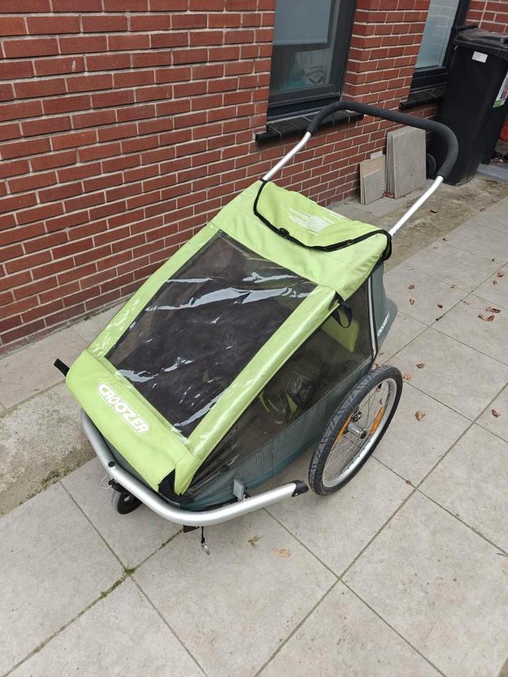 fietskar Croozer 3 in 1, Vélos & Vélomoteurs, Accessoires vélo | Remorques, Comme neuf, Remorque pour enfant, 40 à 60 kg, Pliable