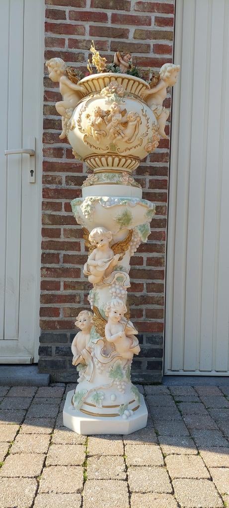 Bloemenzuil, Ophalen