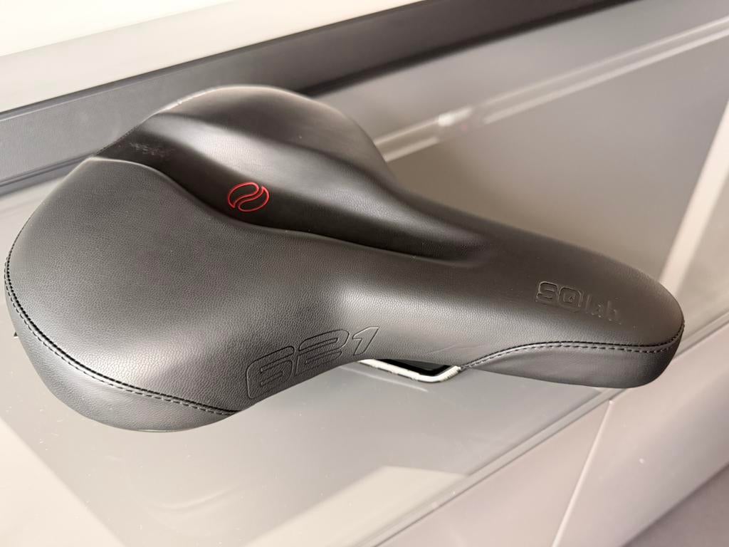 SQLab 621 active 18cm, Fietsen en Brommers, Fietsonderdelen, Zo goed als nieuw, Zadel, Ophalen