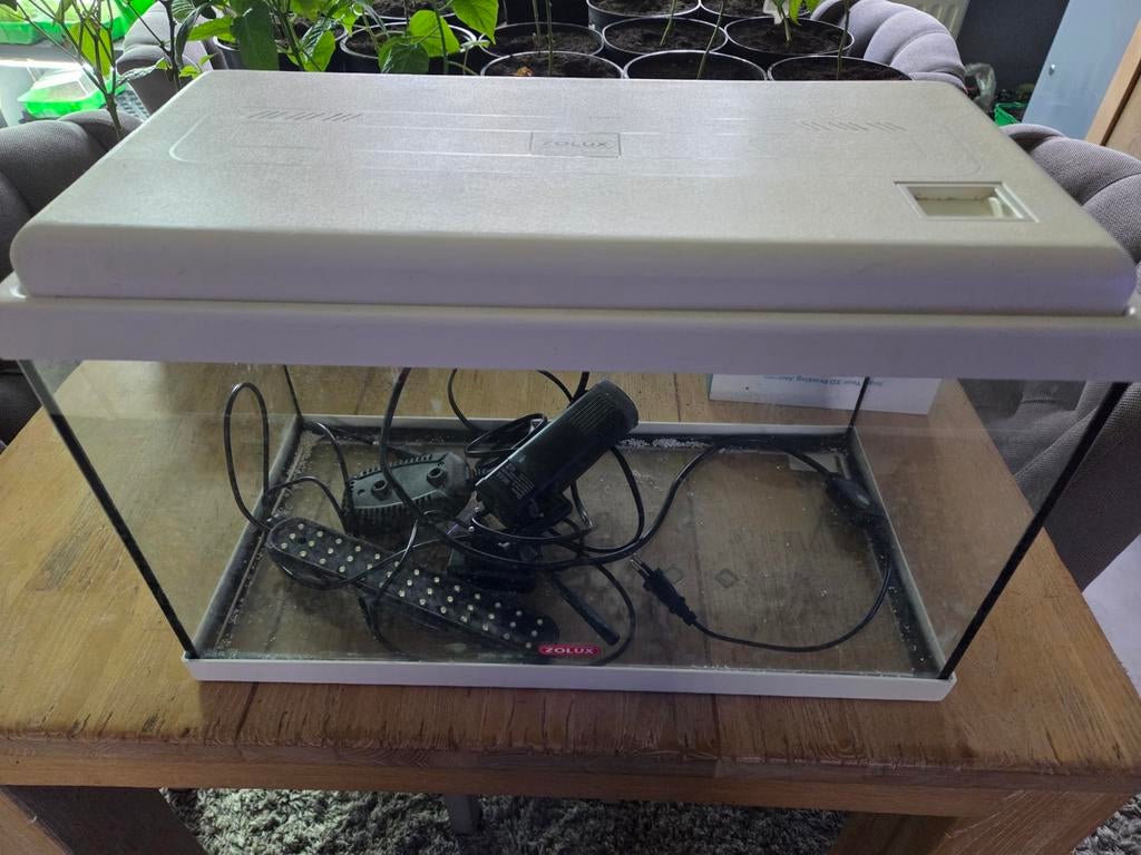 Aquarium 40ltr, Enlèvement