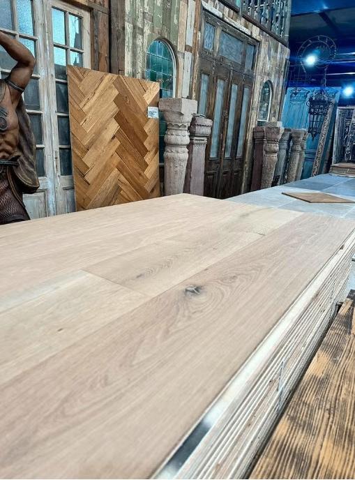 EIKEN VLOER XXL KANT EN KLAAR GEOLIED 220 MM BREED, Ophalen