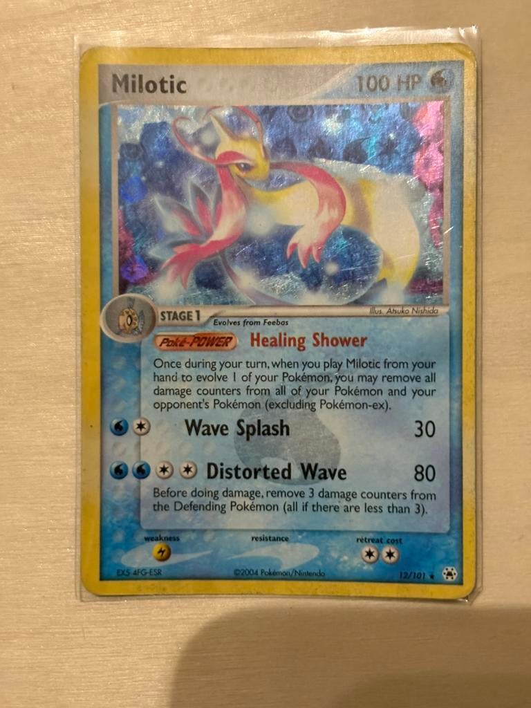 Milotic Holo-Ancienne s électronique Hidden LegendsRare 2004, Enlèvement ou Envoi, Comme neuf