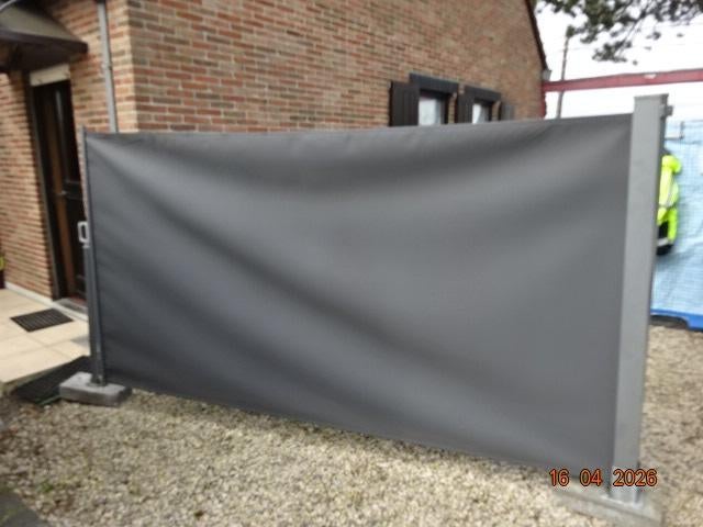 paravent double de jardin, Enlèvement