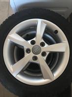 Set winterbanden op originele Audi velgen in perfecte staat, Auto-onderdelen, Banden en Velgen, Ophalen, Gebruikt, 16 inch, Banden en Velgen