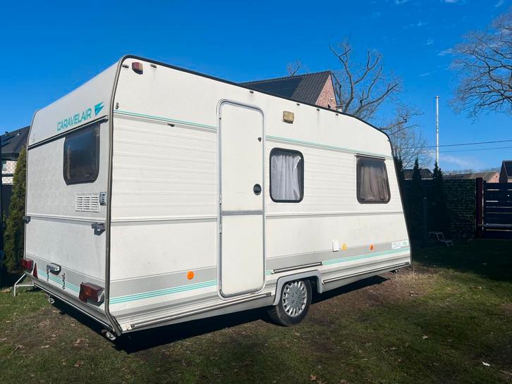 Caravan met stapelbed en 5 persoons, Caravanes & Camping, Caravanes, Particulier, Lits superposés, Enlèvement