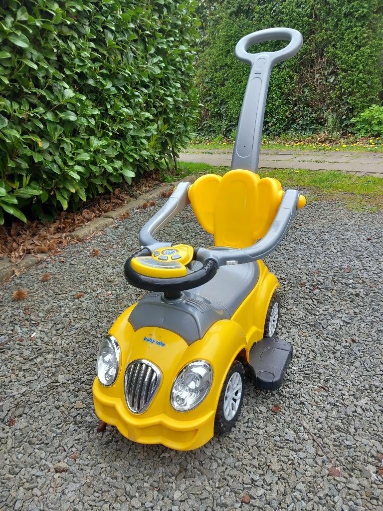 Kinderauto met handvat, Enfants & Bébés, Jouets | Extérieur | Véhicules & Draisiennes, Enlèvement, Utilisé, Autres types