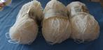 wol breiwol 3 Suisses alohia 3 x 50 gram wit, Hobby en Vrije tijd, Ophalen of Verzenden, Nieuw, Breien of Haken, Wol of Garen