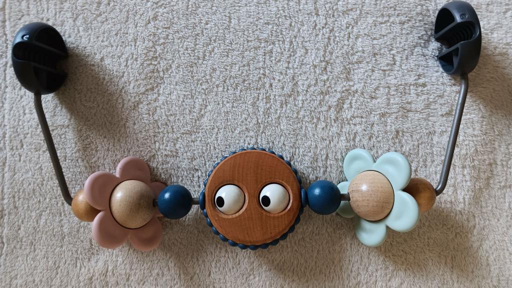 Babybjorn speelboog rollende ogen pastel, Ophalen, Gebruikt