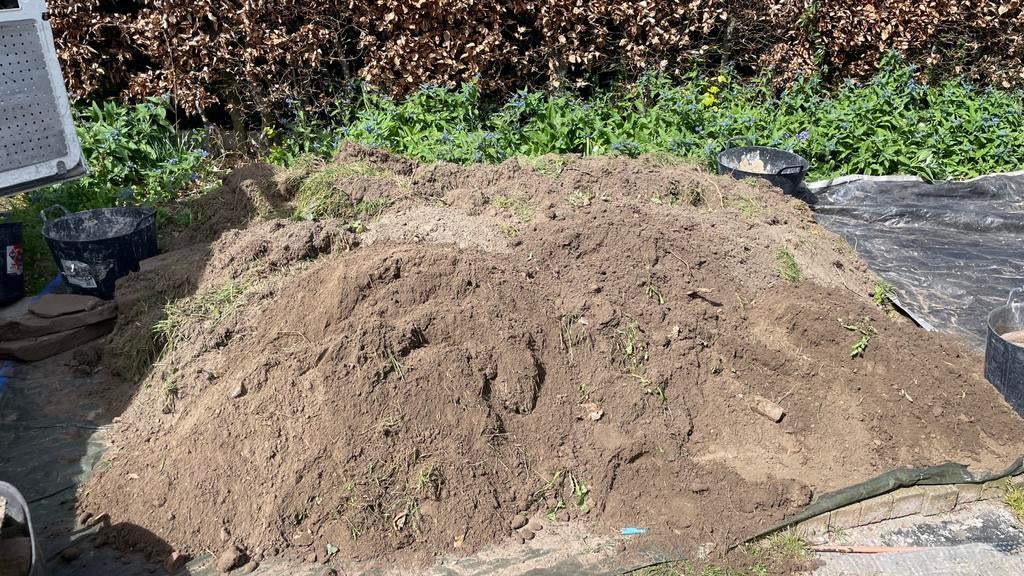 Aarde/grond, Ophalen, Gebruikt