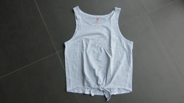 Gestreept topje van de H&M (maat 170), Gebruikt, Meisje, H&M, Ophalen of Verzenden