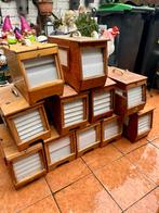 Vinkenkooien, Dieren en Toebehoren, Vogels | Hokken en Kooien, Ophalen, Gebruikt, Hout, Vogelkooi