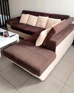 À donner Canapé+meuble tv à donner, Enlèvement, Utilisé