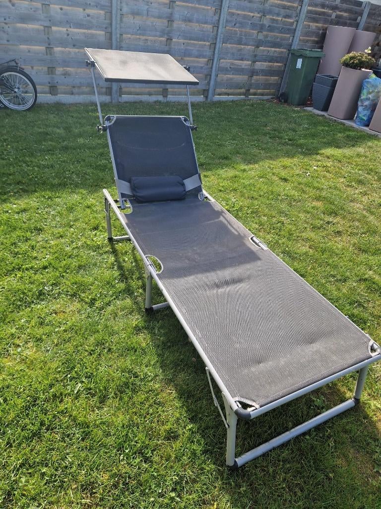ligstoel, Jardin & Terrasse, Chaises de jardin, Enlèvement, Comme neuf, Pliant