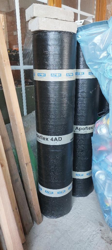 Roofing Apoflex, Membrane goudronnée, Enlèvement, Autres matériaux, Noir