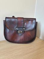 Lederen vintage zadeltas/geldbeugel, Ophalen