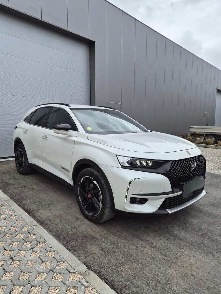 DS7 CROSSBACK 1.5 BLUEHDI 130CV EAT8 PERFORMANCE LINE + 2023, Auto's, DS, Automaat, Zwart, Alcantara, Wit