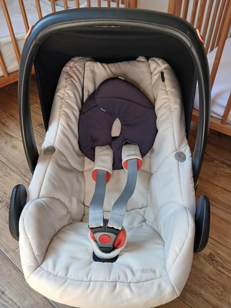 Maxi cose alles erop proper, Ophalen