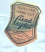 kristallen decanteerfles, Gebruikt, Ophalen of Verzenden, Lead Crystal, X