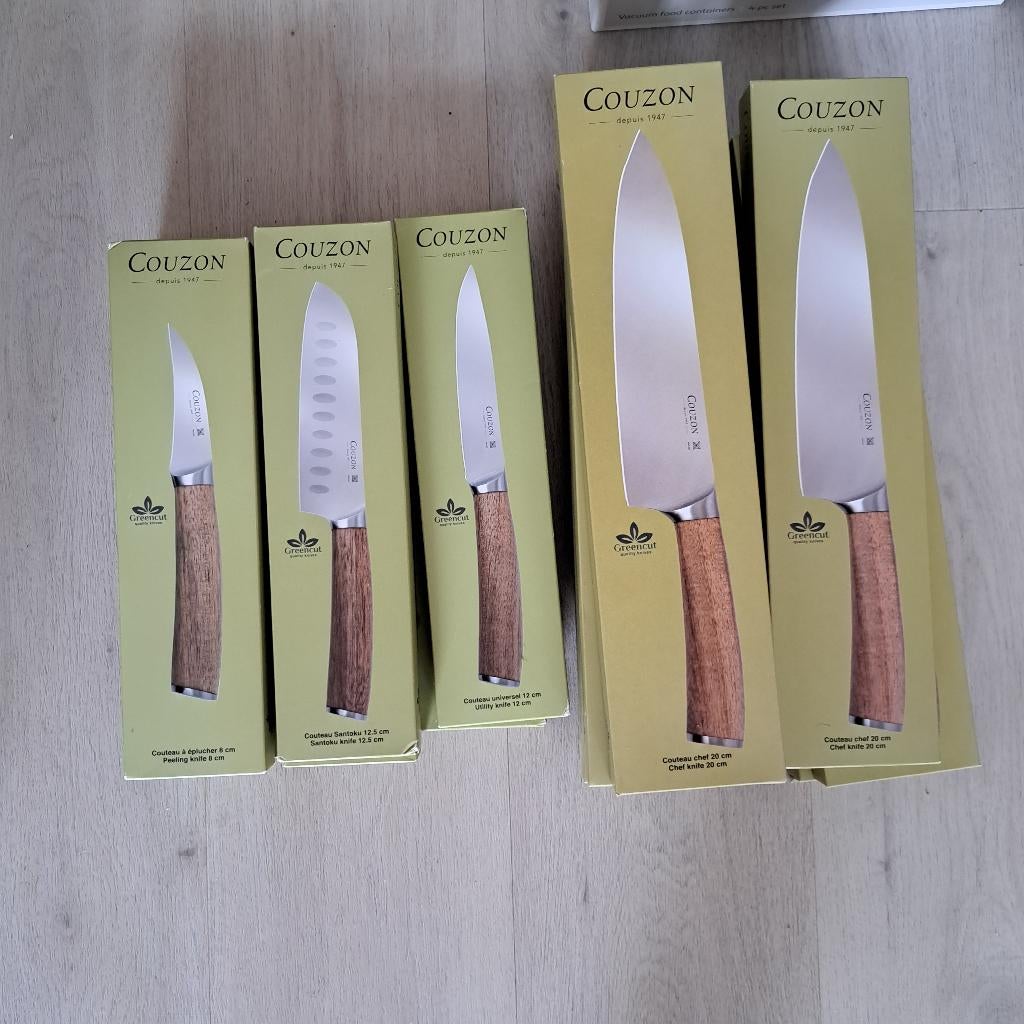 Lot couteaux Couzon neufs, Ophalen of Verzenden, Nieuw