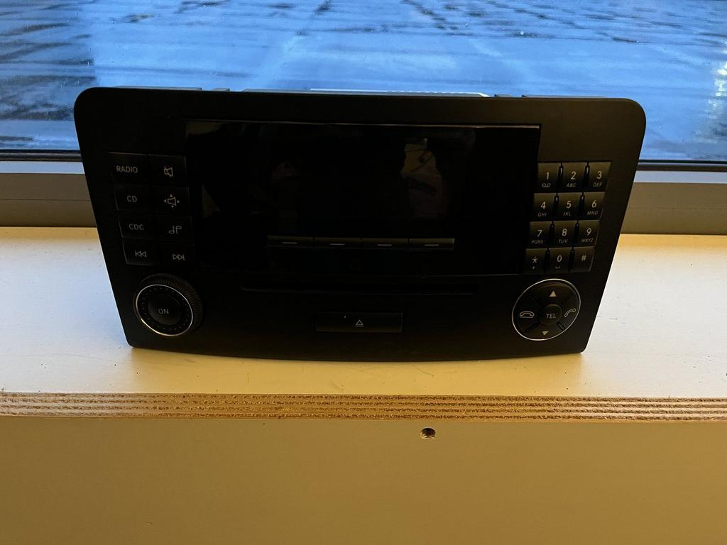 Mercedes W164 M-klasse Comand Navigatie Radio CD Speler, Gebruikt, -, -, Ophalen of Verzenden