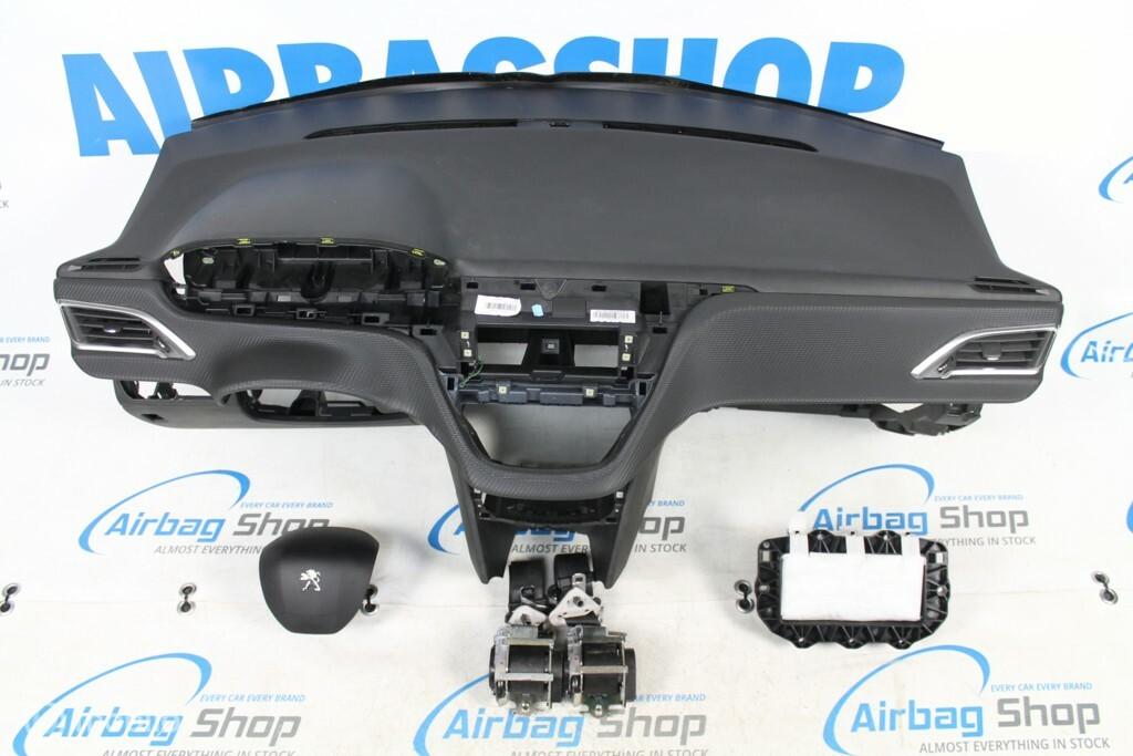 Airbag kit - Tableau de bord carbon Peugeot 208 (2012-2019)