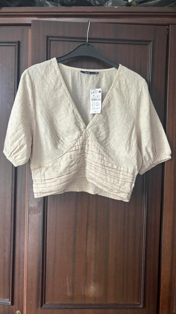 Top court beige/creme (kiabi), Vêtements | Femmes, Tops, Neuf, Taille 42/44 (L), Beige, Manches courtes, Envoi