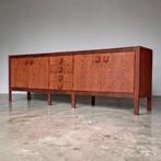 Sideboard Vintage Dressoir Brutaliste en Wengé 1970's, Enlèvement