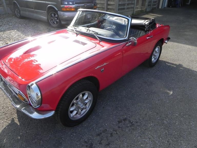 Honda S800 1968 Oldtimer, Auto's, Oldtimers, Particulier, Te koop, Lederen bekleding, Honda, Benzine, Cabriolet, 2 deurs, Handgeschakeld