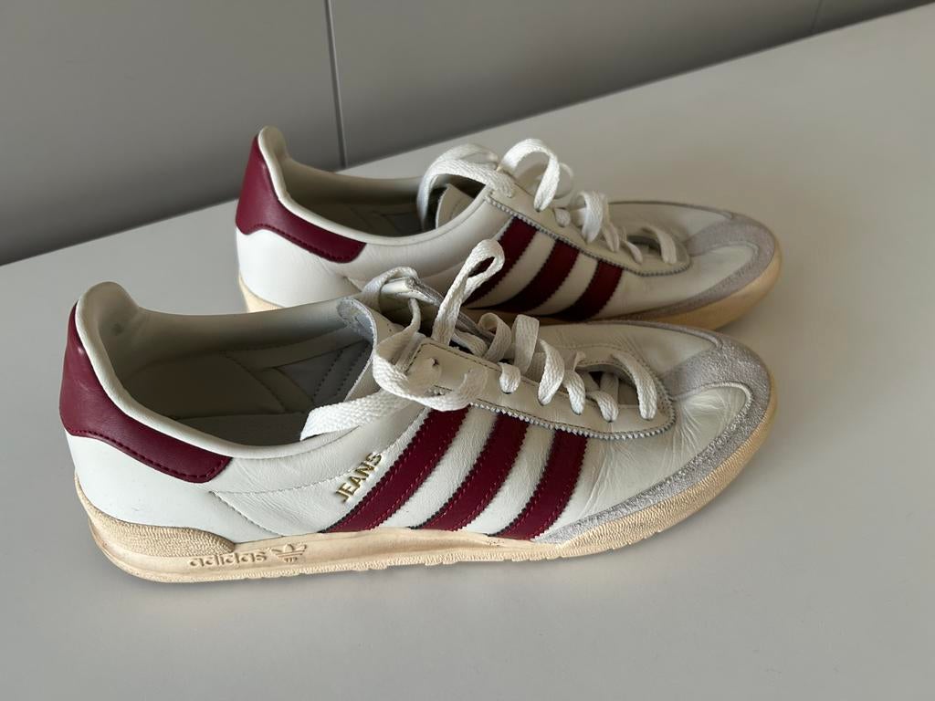 Adidas sneakers jeans, Ophalen, Wit, Zo goed als nieuw, Sneakers