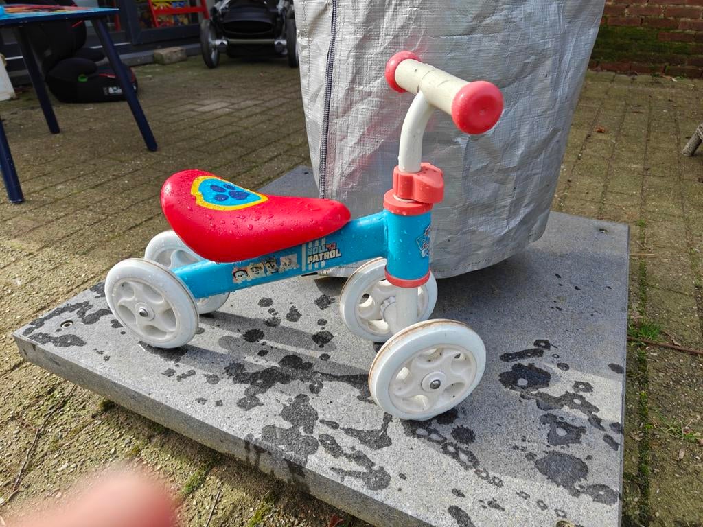 Paw patrol kleuter fiets, Kinderen en Baby's, Speelgoed | Overig, Ophalen of Verzenden