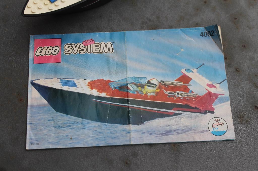 Lego 4002 Riptide Racer, Gebruikt, Lego, Ophalen of Verzenden, Compleet